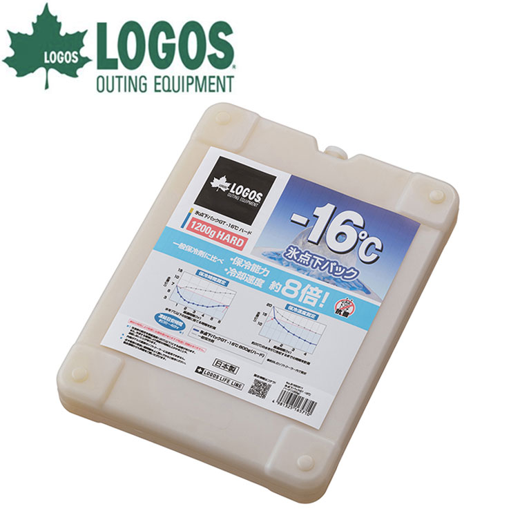 【楽天市場】LOGOS ロゴス 氷点下パック GT-16℃・ハード1200g アウトドア 釣り 旅行用品 キャンプ 登山 クーラーボックス