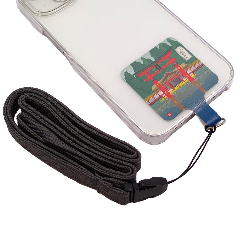 楽天市場】PETASUTO スマホストラップホルダー 日本のおみやげ 名勝