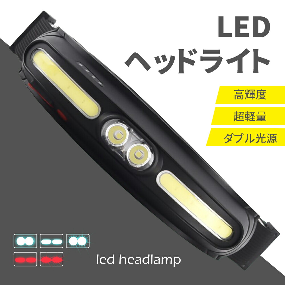 LED前照燈 申し受ける式 400ルーメン 超軽さ75g 照らしだす不一致200m USB Type-C手っとり早い申し受ける 防災 御役目灯 IPX4雨合羽 赤いこと点滅流行り物 魚釣り 山登り 難民キャンプ 夜分ほっつき歩く 停電打つ手 アウトドア設備 高明快さ 長時間点灯8H 軽さ 申し受ける式前照燈(MTO-HEADLIGHT-001)