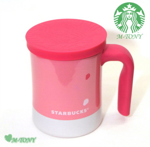 Starbucks スターバックス さくら ロゴキャップ ステンレス マグカップ 桜355ml(12oz)ギフト包装発送☆スタバ/タンブラー