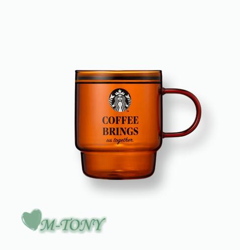 【楽天市場】Starbucks スターバックスオータム グラス マグカップ ブラウン355ml ☆ 海外限定品/日本未発売/スタバ/タンブラー