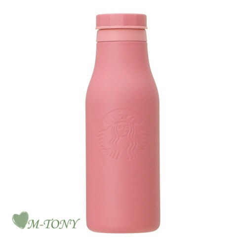 楽天市場 Starbucks スターバックスステンレス ロゴ ボトル マット ピーチピンク473ml スタバ タンブラー マグ クリスマス バレンタイン ハロウィン M Tony