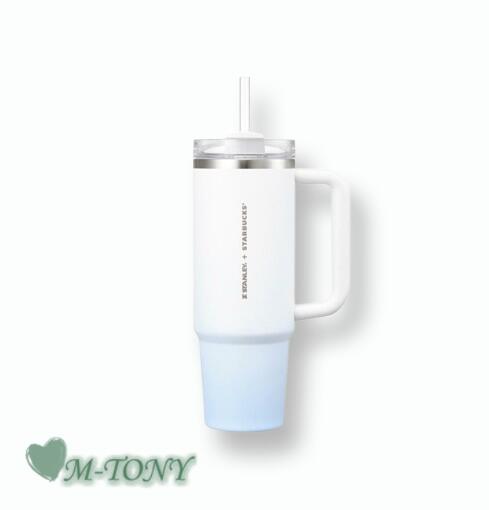 Starbucks スターバックス3WAYステンレスタンブラーSTANLEYSS ステンレス スタンレー ホワイト クエンチャー タンブラーSS Stanley White Quencher887ml☆海外限定品/日本未発売/スタバ/タンブラー/スタバタンブラー【売れ筋】【オススメ】｜M-TONY