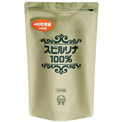 Tảo xoắn Spirulina Japan Algae 2400 viên - Dạng túi