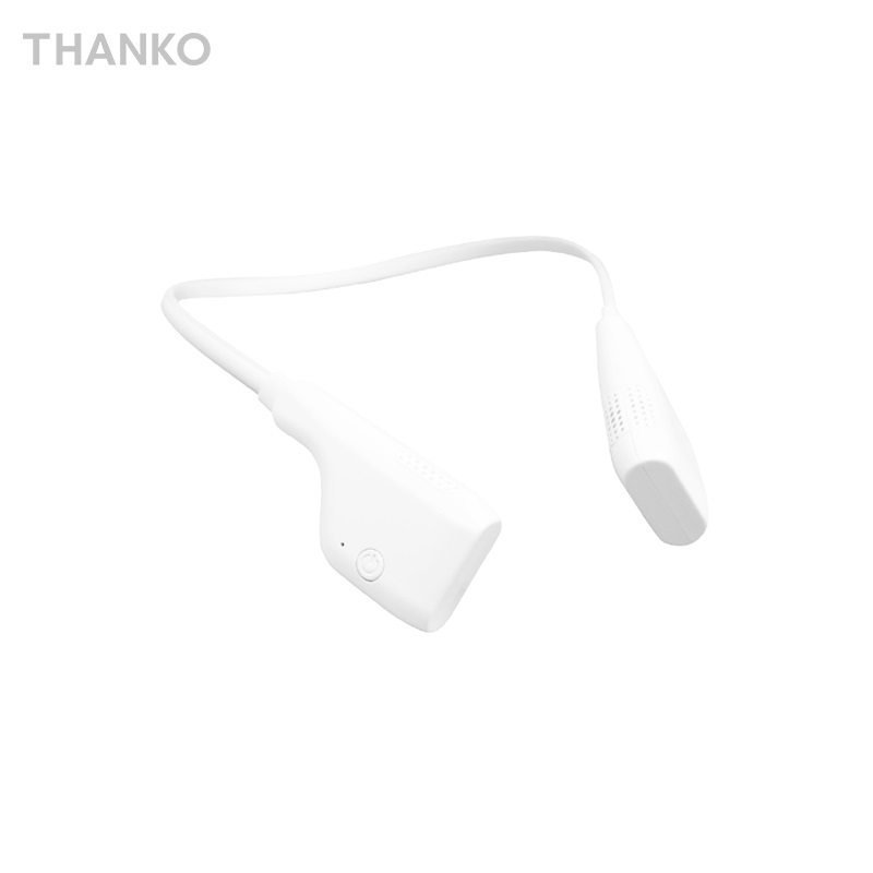 THANKO (サンコー)首に掛ける空気清浄機「ネックエアクリーン」 C-NAP20W 空気清浄機 ポータブル エアクリーン 空気 除菌 キレイ ウェアラブル 首掛け ネックバンド