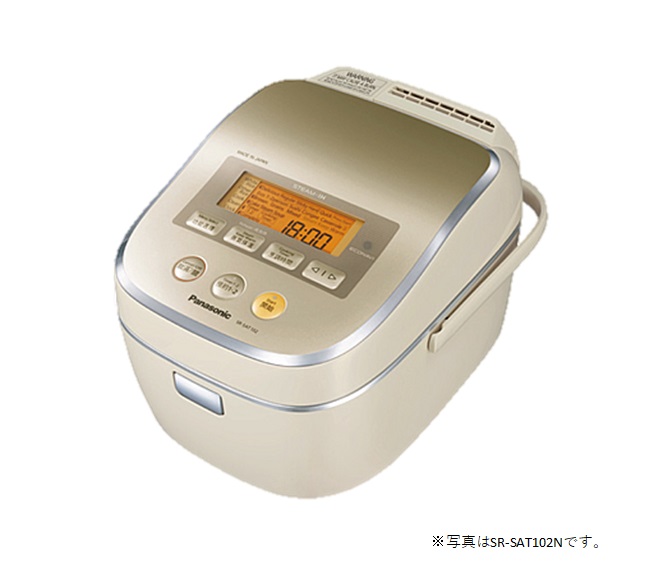 【外国で遣りかた品 -Tourist Models-】Panasonic パナソニック IHジャー炊飯器 ノーブルシャンパン 1.8L(10合･1升) 220V 50サイクル IH 日本製 SR-SAT182-N 【送りとどけるカテゴリー化A】