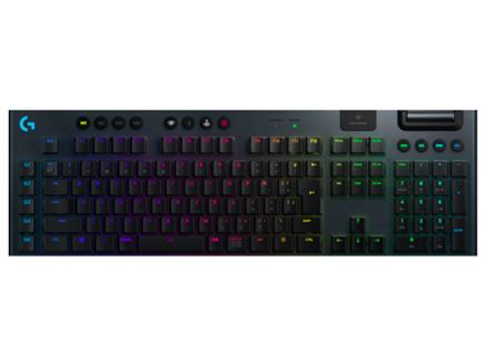 ロジクール キーボード G913 LIGHTSPEED Wireless Mechanical Gaming Keyboard-Clicky G913-CK カーボンブラック 【配送種別A】|MTTストア 店