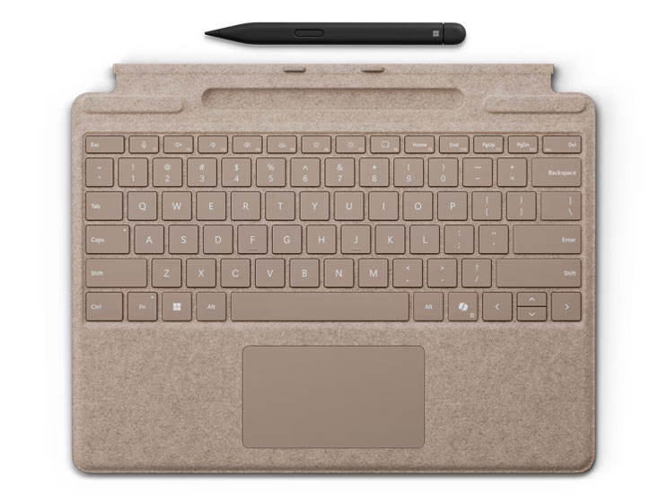 マイクロソフト タブレットケース・カバー Surface Pro キーボードとスリムペン 8X6-00163 [デューン] 【配送種別A】