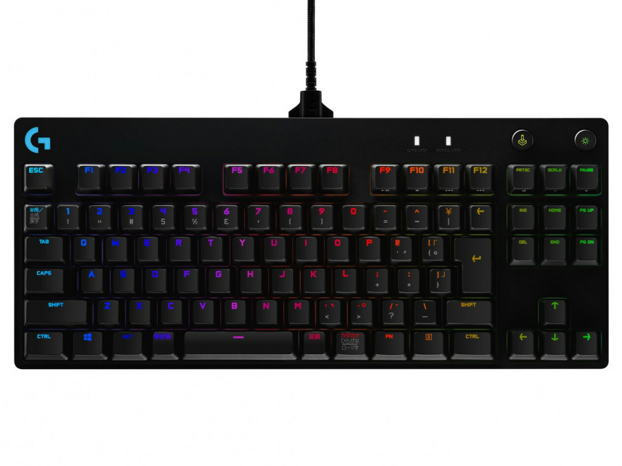 ロジクール キーボード PRO Gaming Keyboard G-PKB-002LN [ブラック] 【配送種別A】