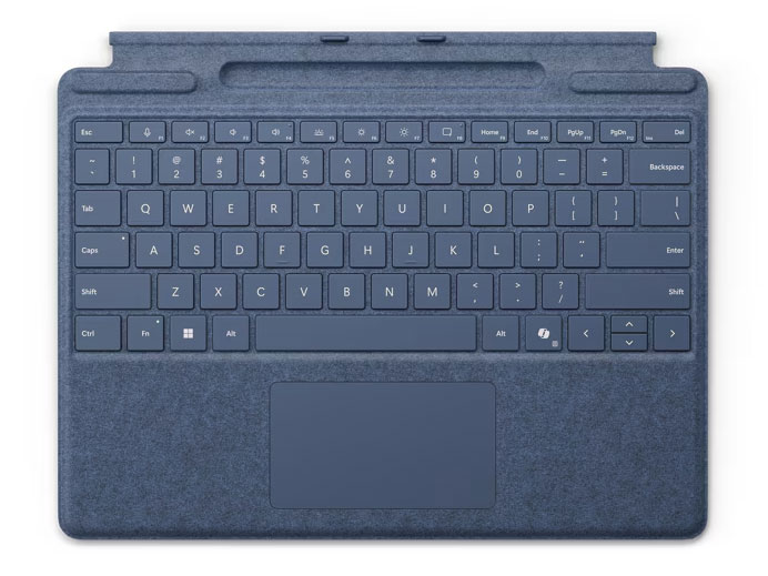 マイクロソフト タブレットケース・カバー Surface Pro キーボード 8XA-00233 [サファイア] 【配送種別A】