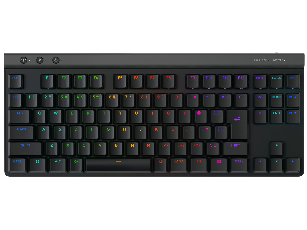 ロジクール 鍵盤 G515 LIGHTSPEED TKL G515-WL-LNBK [黒いこと] 【送りとどけるカテゴリー化A】