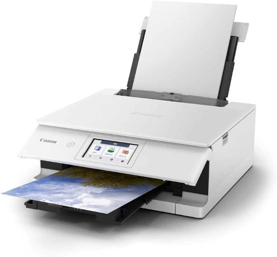 CANON キヤノン 印刷者 PIXUS TS8930WH [白いこと]  ピクサス 6色インキ A4相応う Wi-Fi/USB繋ぎ合わせる インクジェット印刷工 練りあわせる機【送りとどけるカテゴリー化A】