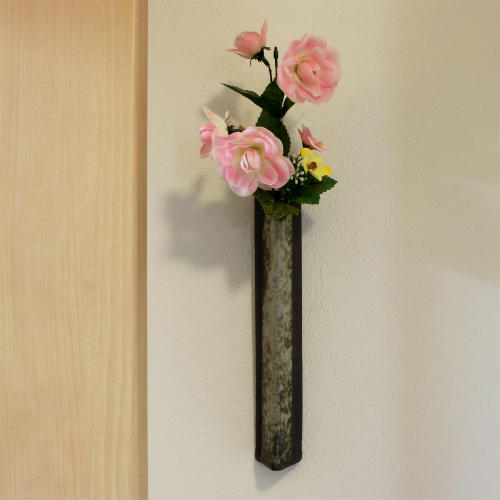 楽天市場】山葡萄 壁掛け かご 花入れ 丸壁掛け 一輪挿し 籠 花籠 掛け