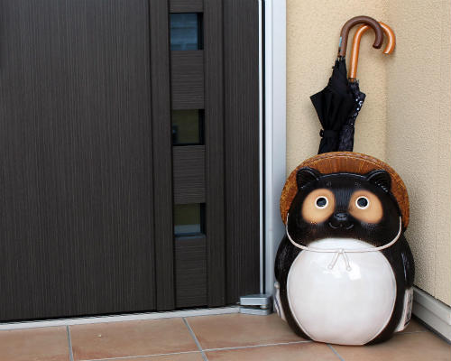 楽天市場】【ポイント3倍】信楽焼 陶器 傘立て 古陶 細 傘たて