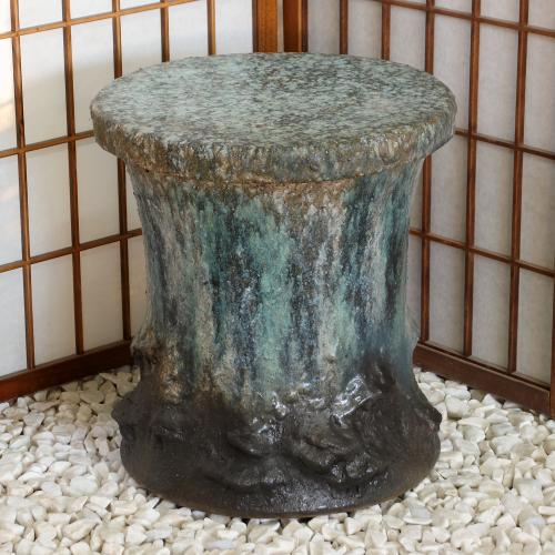 逃げ口 信楽焼 御花照明ランプ 古窯変 店卸し資産数境界線 今めかしい プランタースタンド 室外 鉢 ガーデニング 瀬戸もの 花台 ガーデニング アンティーク 園芸装置 ヨーロピアン 女性議長 訳あり 信楽焼き(MSA74-6G)