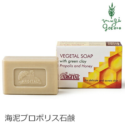 洗顔 オーガニック アルジタル ヴェジタルソープ ＜プロポリス＆ピュアハニー＞ 100g 購入金額別特典あり 無添加 送料無料 正規品 石澤研究所 洗顔石けん 石鹸 スキンケア 洗顔石鹸 洗顔石けん ノンケミカル