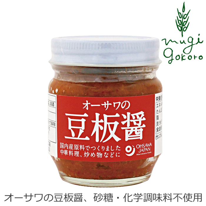 豆板醤 オーサワジャパン オーサワの豆板醤 85g 購入金額別特典あり 正規品 ナチュラル 天然 無添加 不要な食品添加物 化学調味料不使用 自然食品  最大79％オフ！