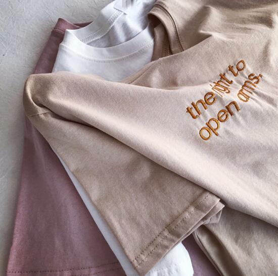 楽天市場 ｔシャツ 半袖 韓国 英文字 オーバーサイズ 刺繍 レディース シンプル おしゃれ 韓国ファッション 夏 韓国風 M L Xl メール便 送料無料 Muhly