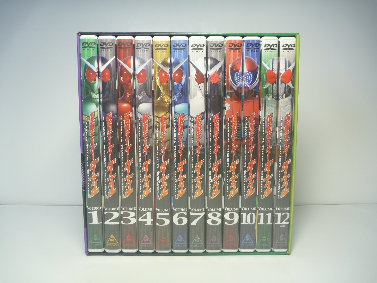 【中古-非常に良い】仮面ライダーW（ダブル）　DVD全12巻セット