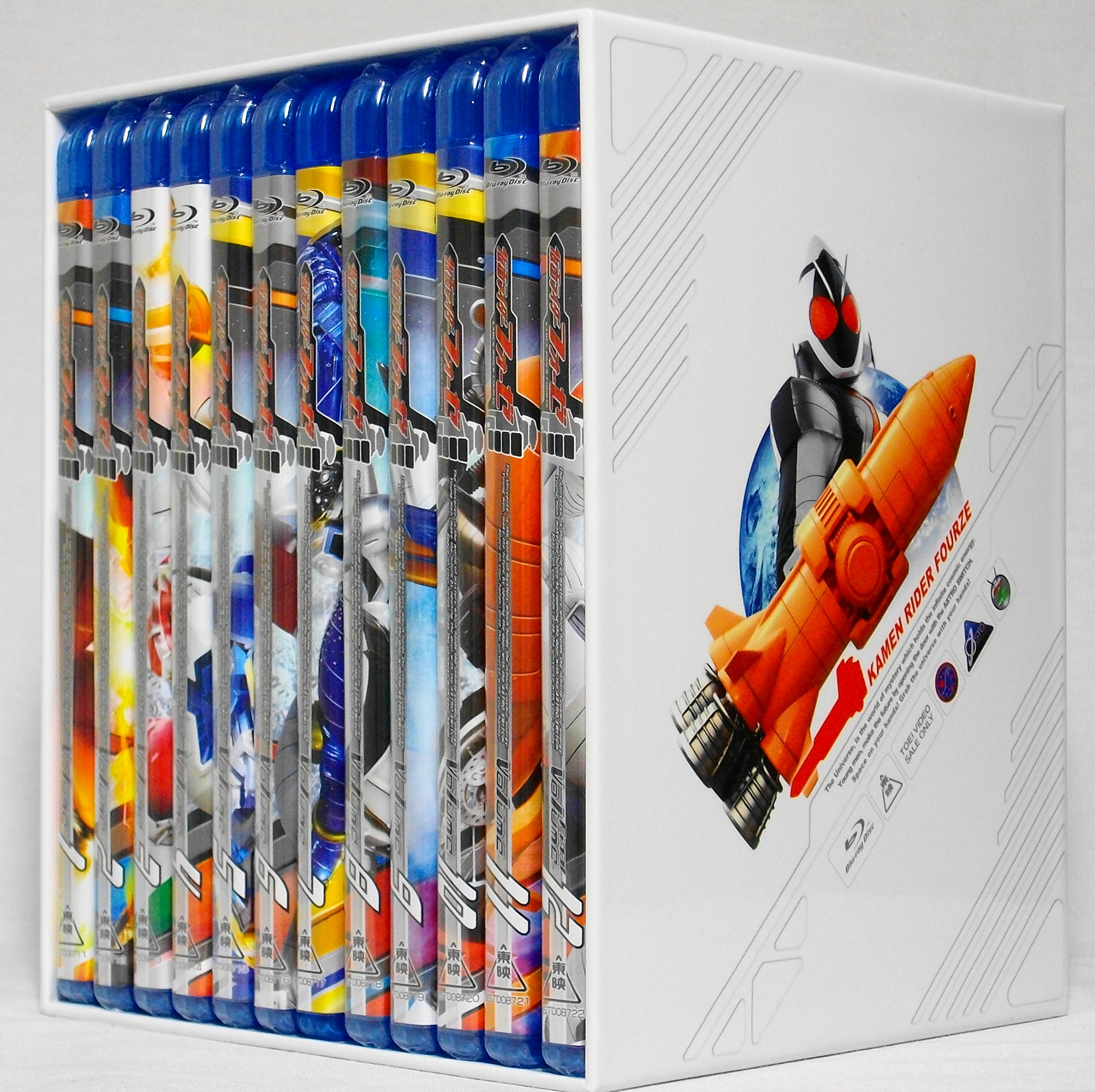 【中古-非常に良い】仮面ライダーフォーゼ 全12巻セット [マーケットプレイス Blu-rayセット]｜ムジカ＆フェリーチェ店