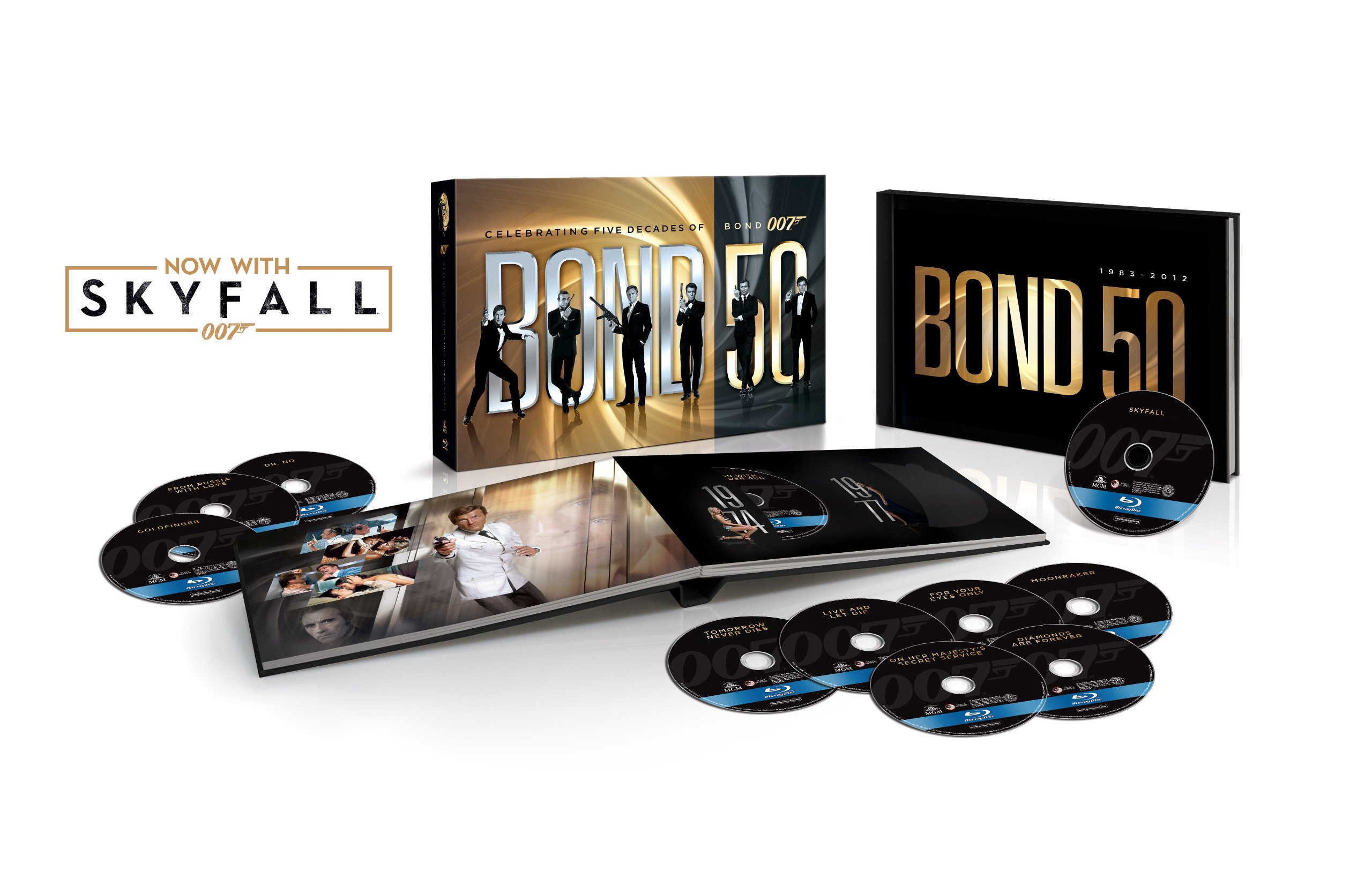 【中古-非常に良い】Bond 50: The Complete 23 Film Collection with Skyfall [Blu-ray] [Import] (2013)