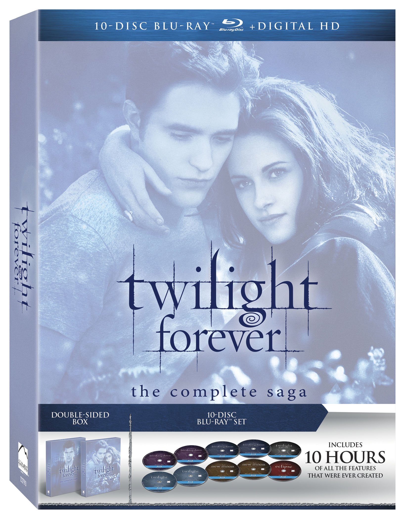 【中古-非常に良い】Twilight Forever: Complete Saga Box Set [Blu-ray] [Import]