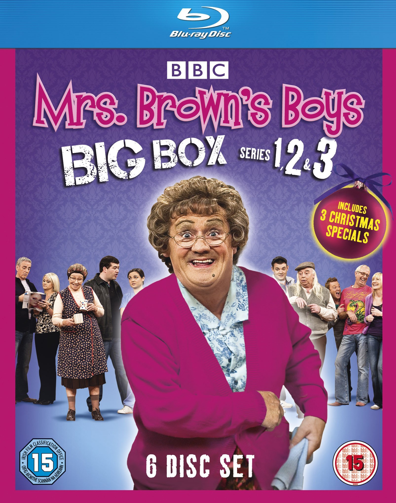 【中古-非常に良い】Mrs Browns Boys-Big Box Series 1-3 (Region B) [Blu-ray]｜ムジカ＆フェリーチェ店