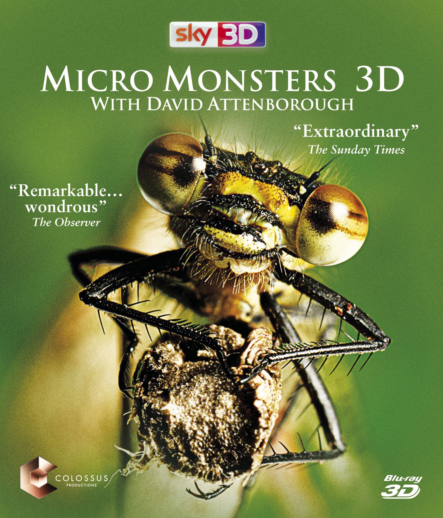 【中古-非常に良い】Micro Monsters With David Attenborough 3d [Blu-ray]