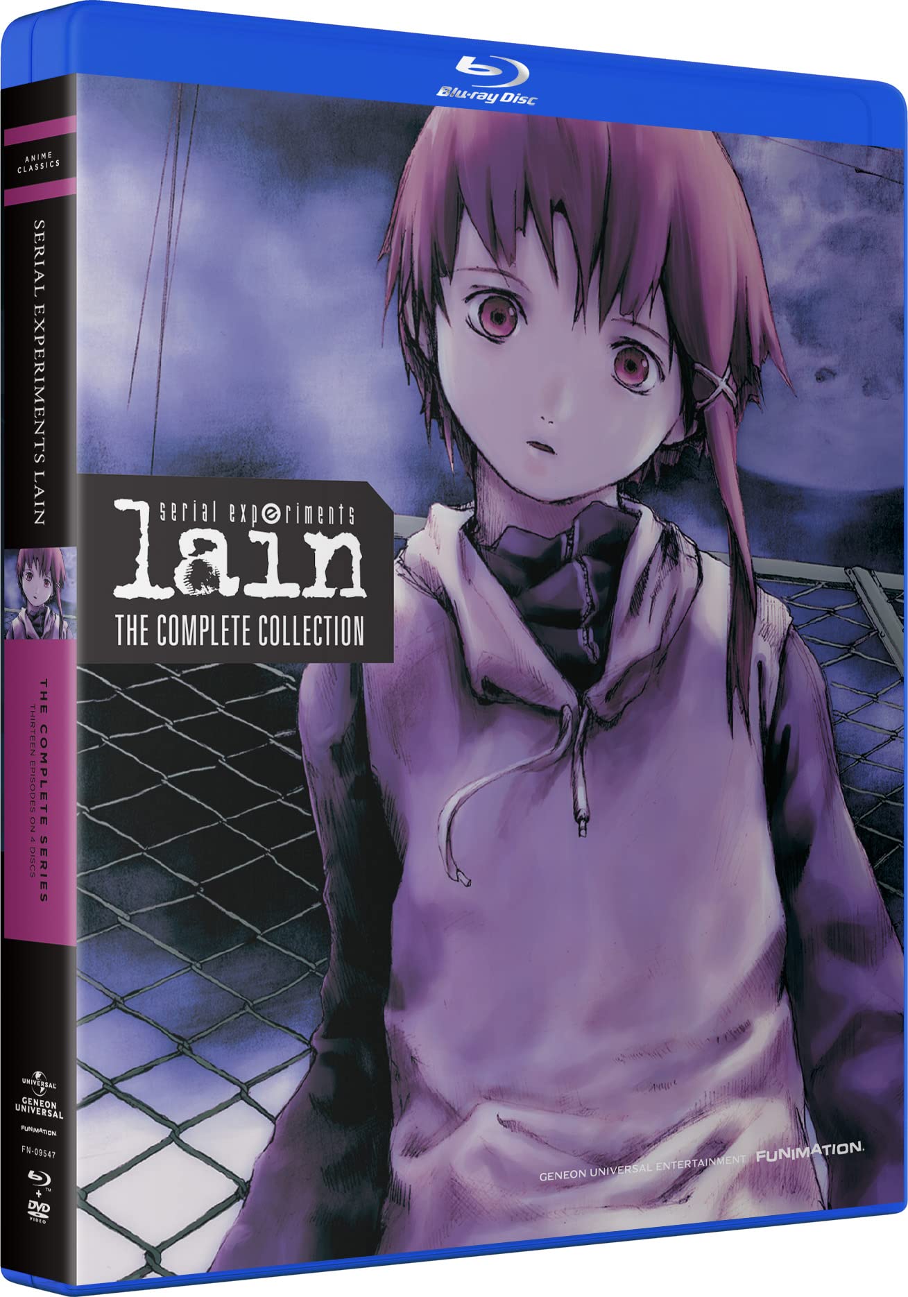 【中古-非常に良い】シリアルエクスペリメンツ・レイン コンプリートシリーズ 北米版 / Serial Experiments Lain: Complete Series Classic [Blu-ray+DVD][Imp
