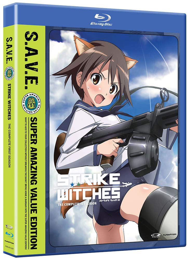 【中古-非常に良い】ストライクウィッチーズ 第1期 S.A.V.E. 北米版 / Strike Witches: Season 1 S.A.V.E. [Blu-ray][Import]｜ムジカ＆フェリーチェ店