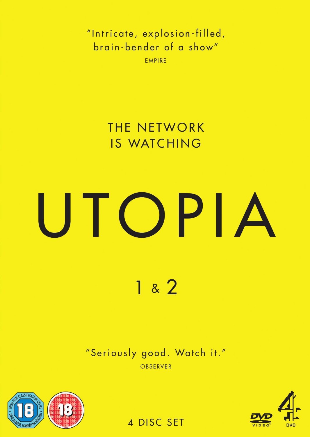 【中古-非常に良い】Utopia (Series 1 & 2) - 4-DVD Box Set ( ) [ UK Import ]｜ムジカ＆フェリーチェ店