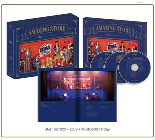 【中古-非常に良い】B1A4 - 2013 B1A4 Limited Show [Amazing Store] (3DVD + Photobook) (韓国盤)｜ムジカ＆フェリーチェ店