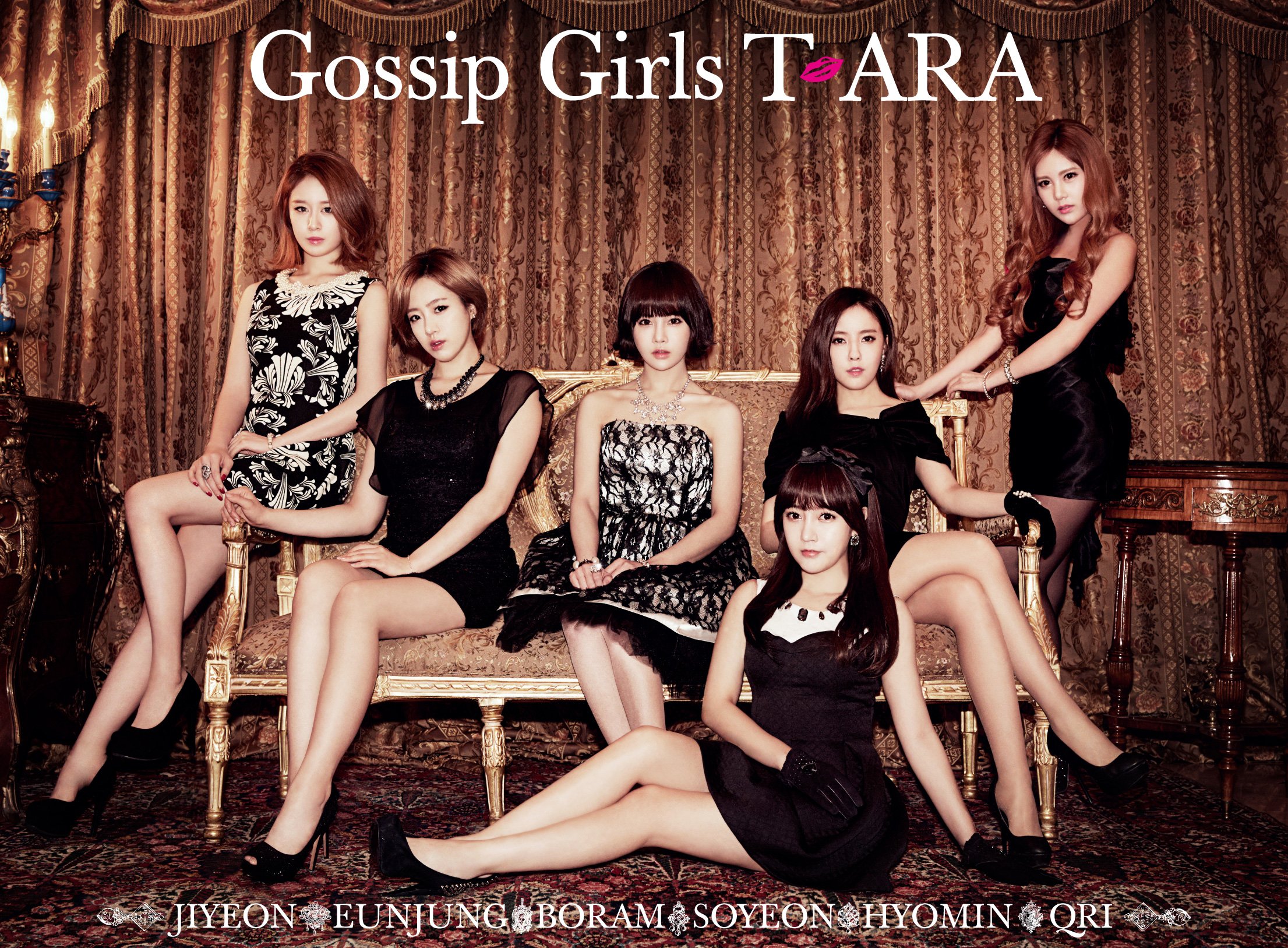 【中古-非常に良い】Gossip Girls (初回限定盤)(ダイヤモンド盤) - T-ARA (DVD付)