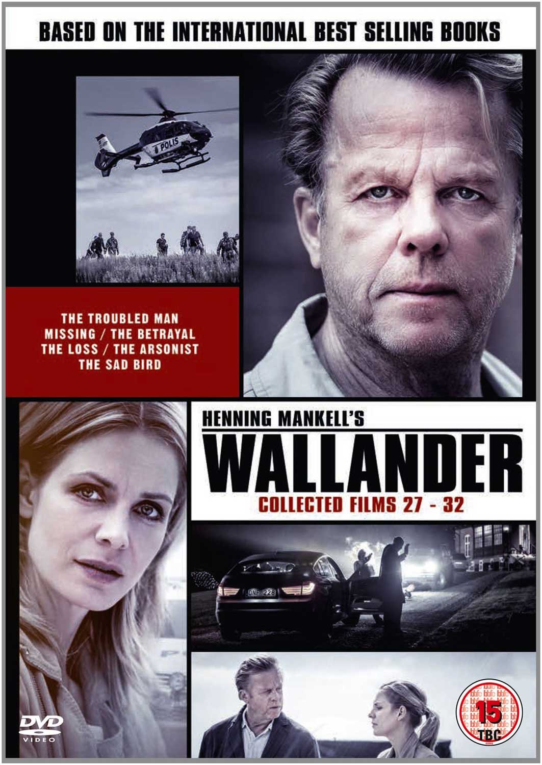 【中古】Wallander Season 5: Collected Films 27-32 [Region 2]