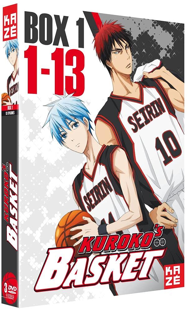 【中古】黒子のバスケ 1期 DVD-BOX1 (1-13話 340分) くろこのバスケ 藤巻忠俊 アニメ [DVD] [Import] [PAL 再生環境をご確認ください]｜ムジカ＆フェリーチェ店