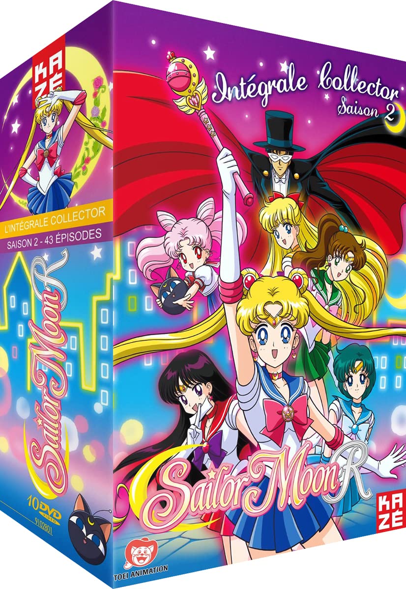 【中古-非常に良い】美少女戦士セーラームーンR （第2シリーズ） コンプリート DVD-BOX (全43話 1150分) びしょうじょせんしセーラームーン 武内直子 アニメ [DVD] [Import] [PAL 再生環｜ムジカ＆フェリーチェ店