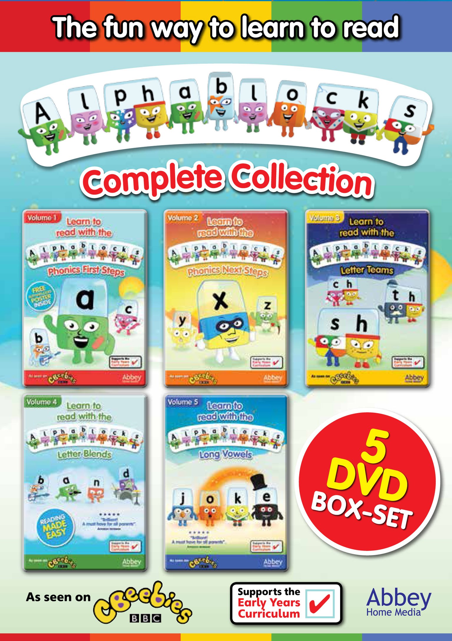 【中古-非常に良い】Alphablocks: Box Set [DVD]