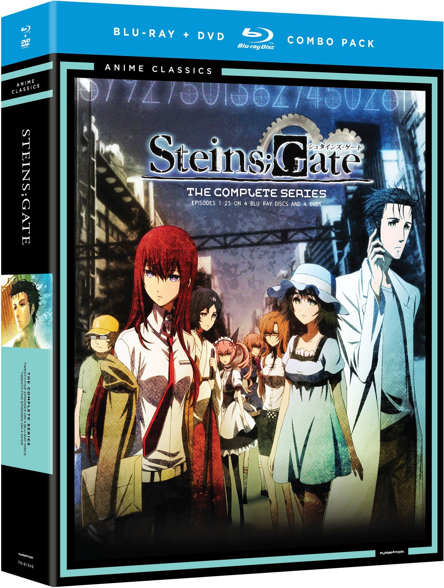 【中古-非常に良い】STEINS;GATE -シュタインズ・ゲート-：コンプリート・シリーズ 廉価版 北米版 / Steinsgate: Complete Series Classic [Blu-ray+DVD][Imp