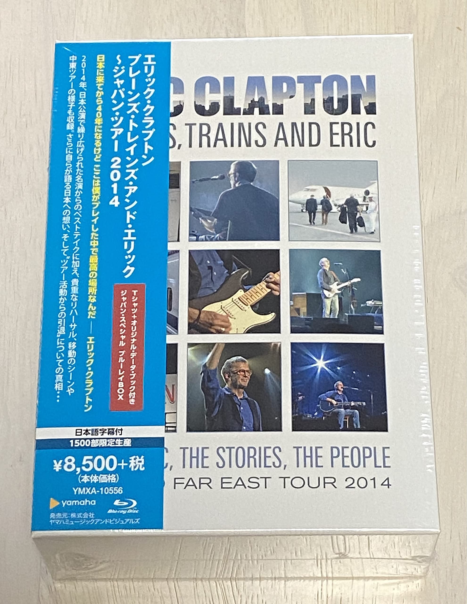 【中古-非常に良い】エリック・クラプトン / プレーンズ、トレインズ&エリック ~ ジャパン・ツアー 2014【Tシャツ+オリジナル・データ・ブック付き Blu-ray-BOX】1500