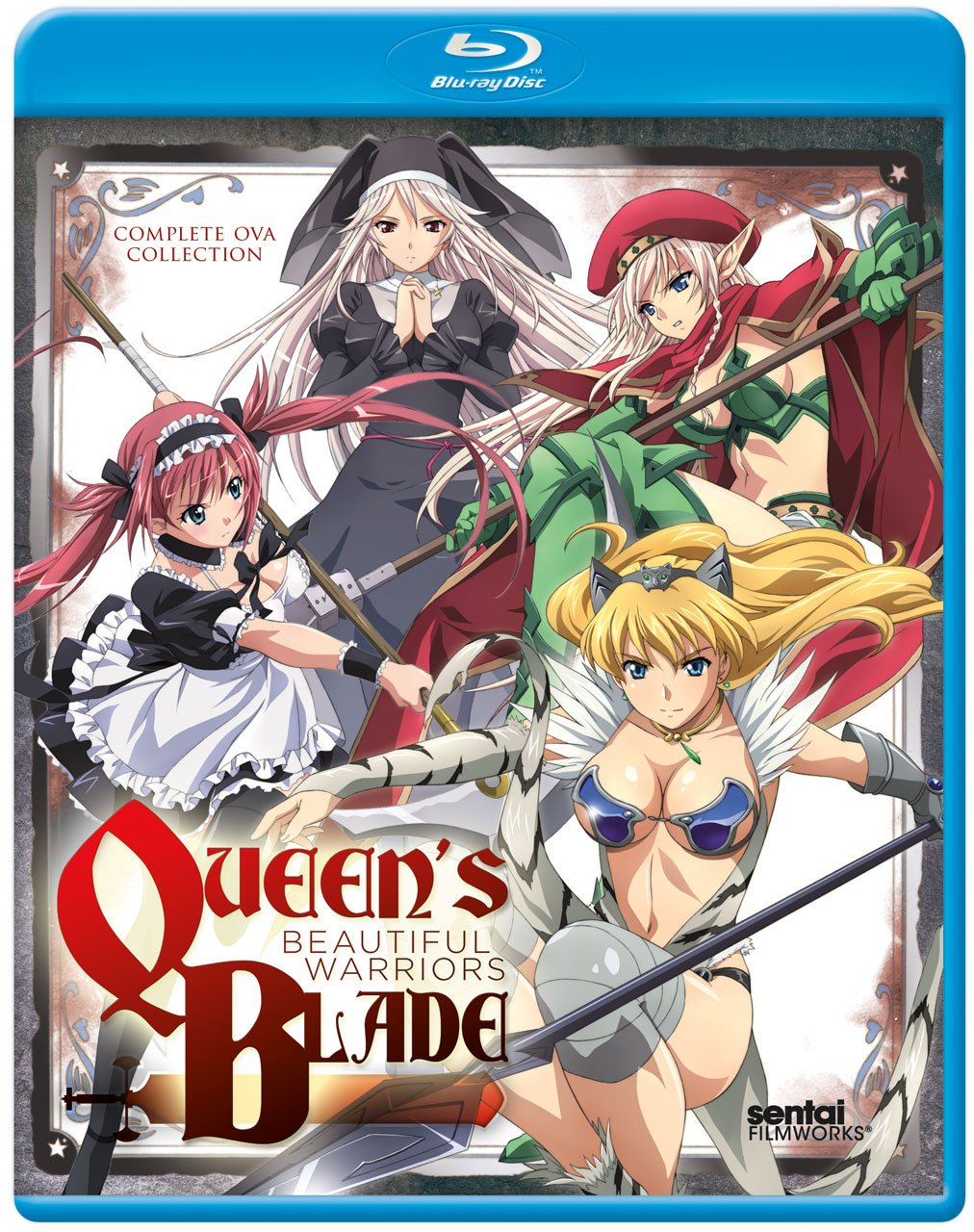 【中古-非常に良い】Queen’s Blade: Beautiful Warriors / [Blu-ray] [Import]
