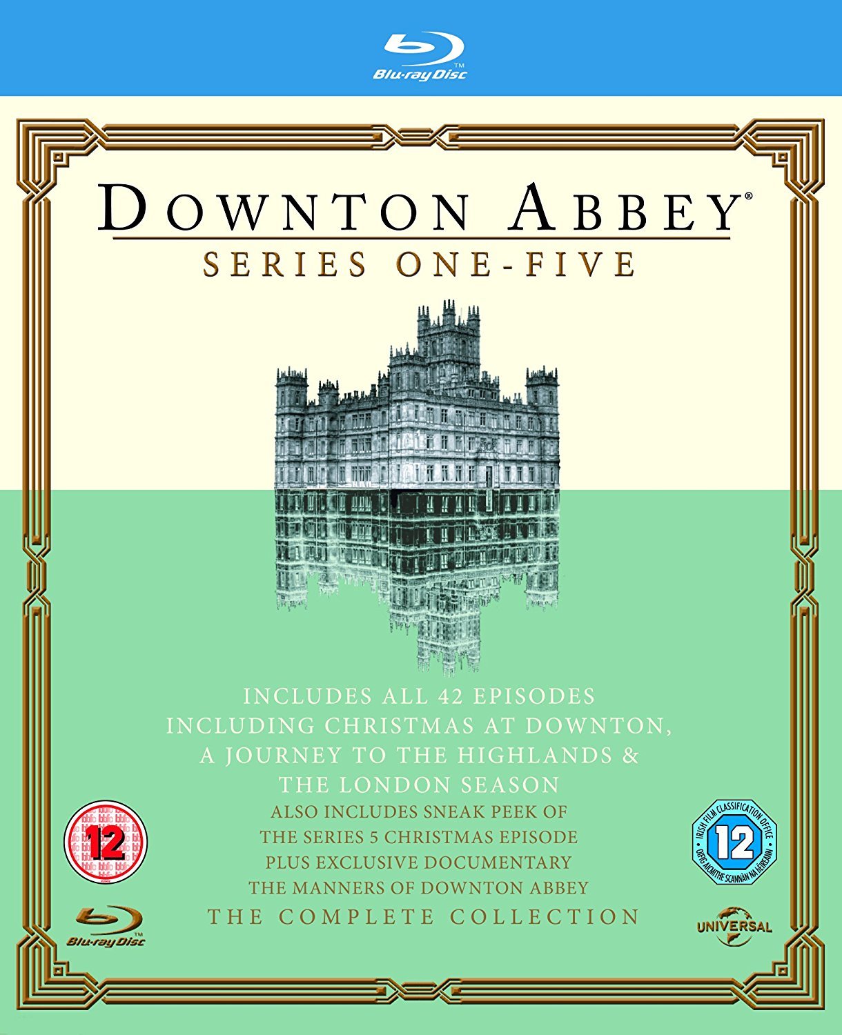 【中古】Downton Abbey Season 1 - 5 / ダウントン アビー シーズン 1 - 5 [Blu-ray] (import)｜ムジカ＆フェリーチェ店