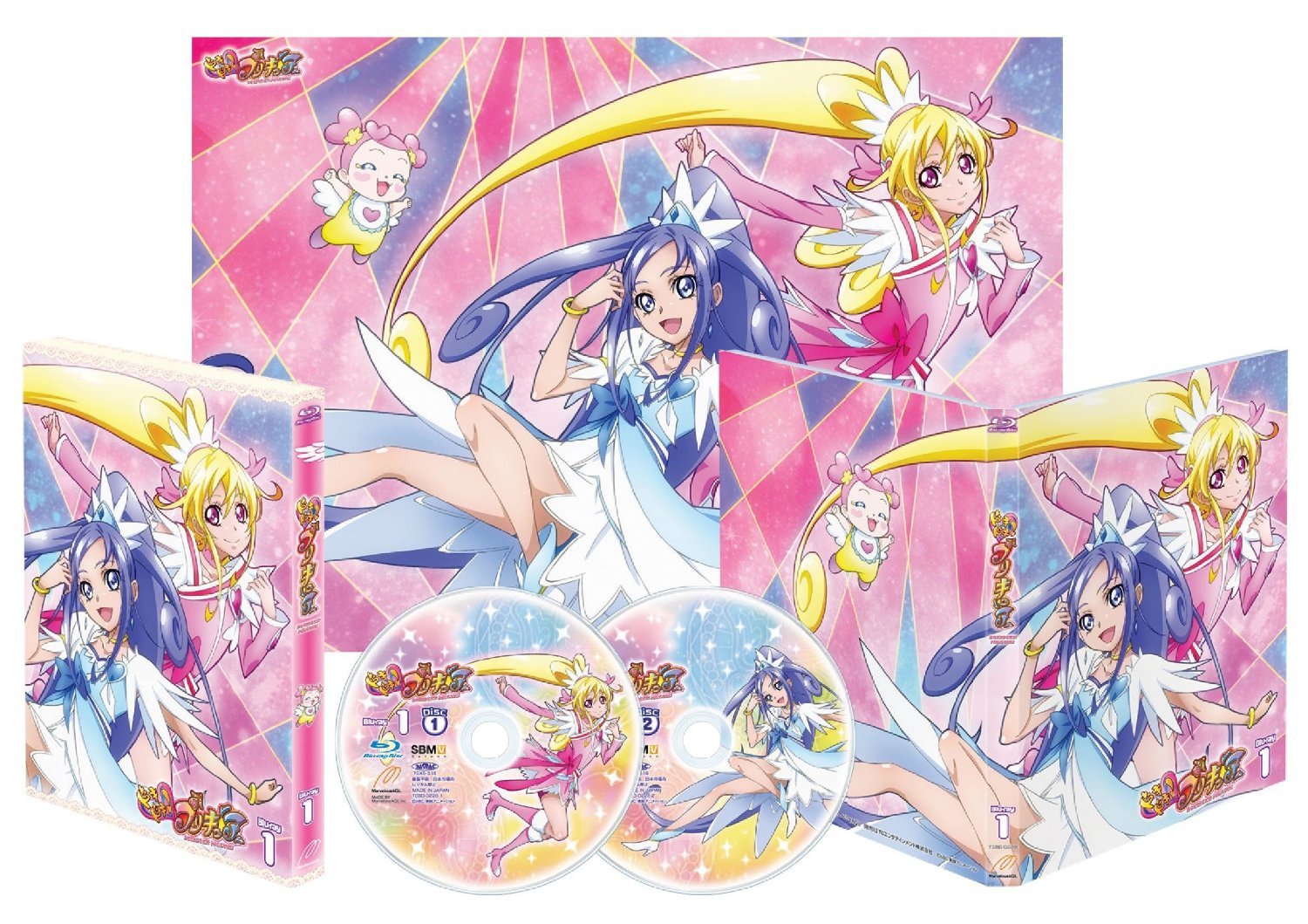 【中古】ドキドキ! プリキュア 全4巻セット [マーケットプレイス Blu-rayセット]｜ムジカ＆フェリーチェ店