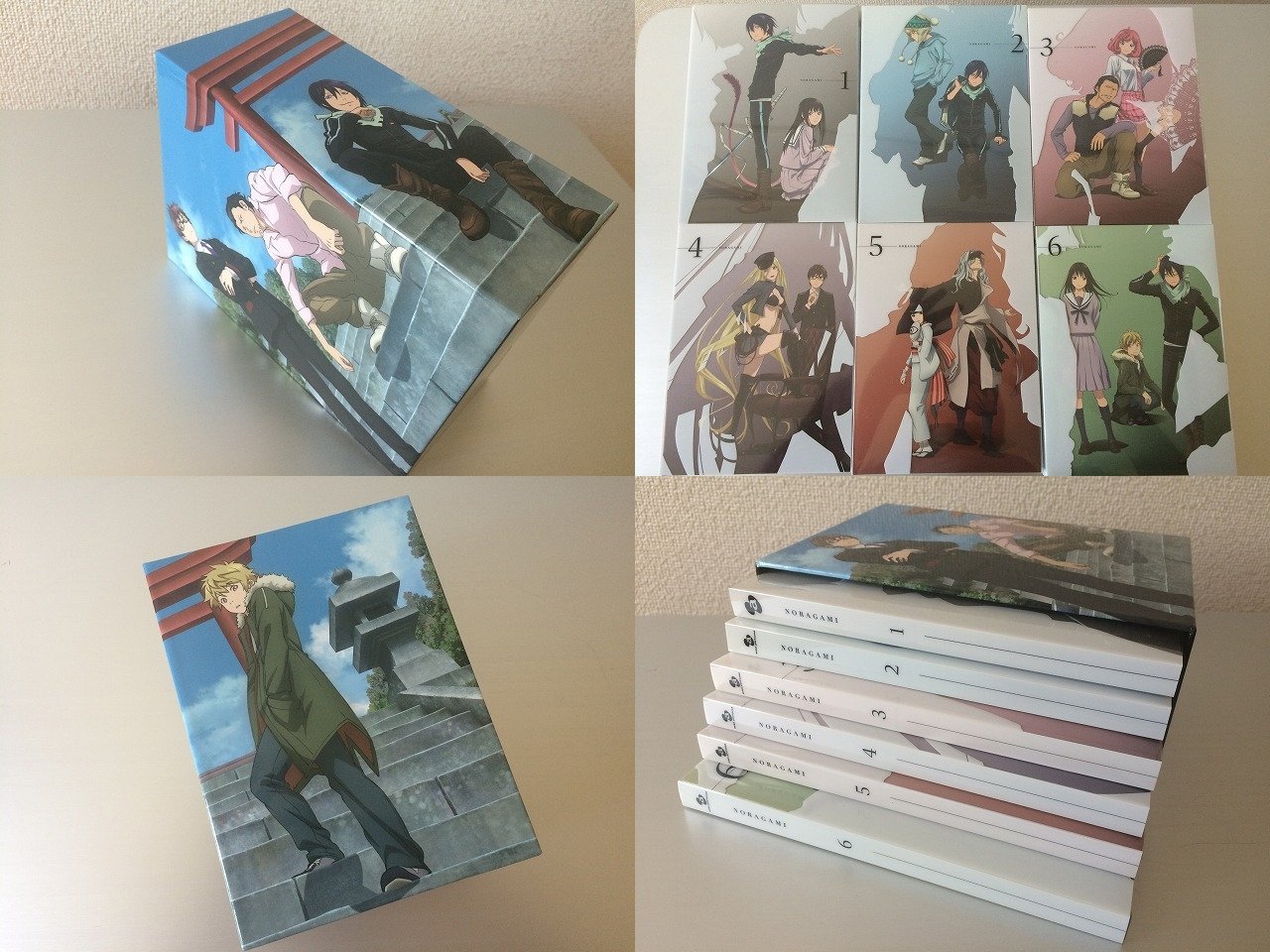 【中古】ノラガミ 初回限定版 全6巻セット [マーケットプレイス Blu-rayセット]