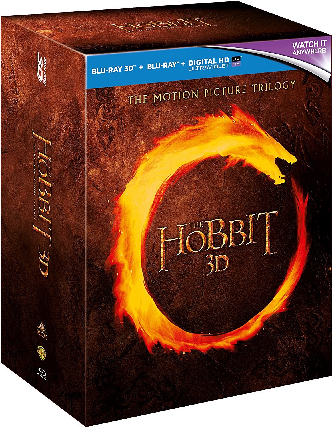 【中古-非常に良い】The Hobbit: Motion Picture Trilogy 3D (Limited Edition Blu-ray 3D + Blu-ray)
