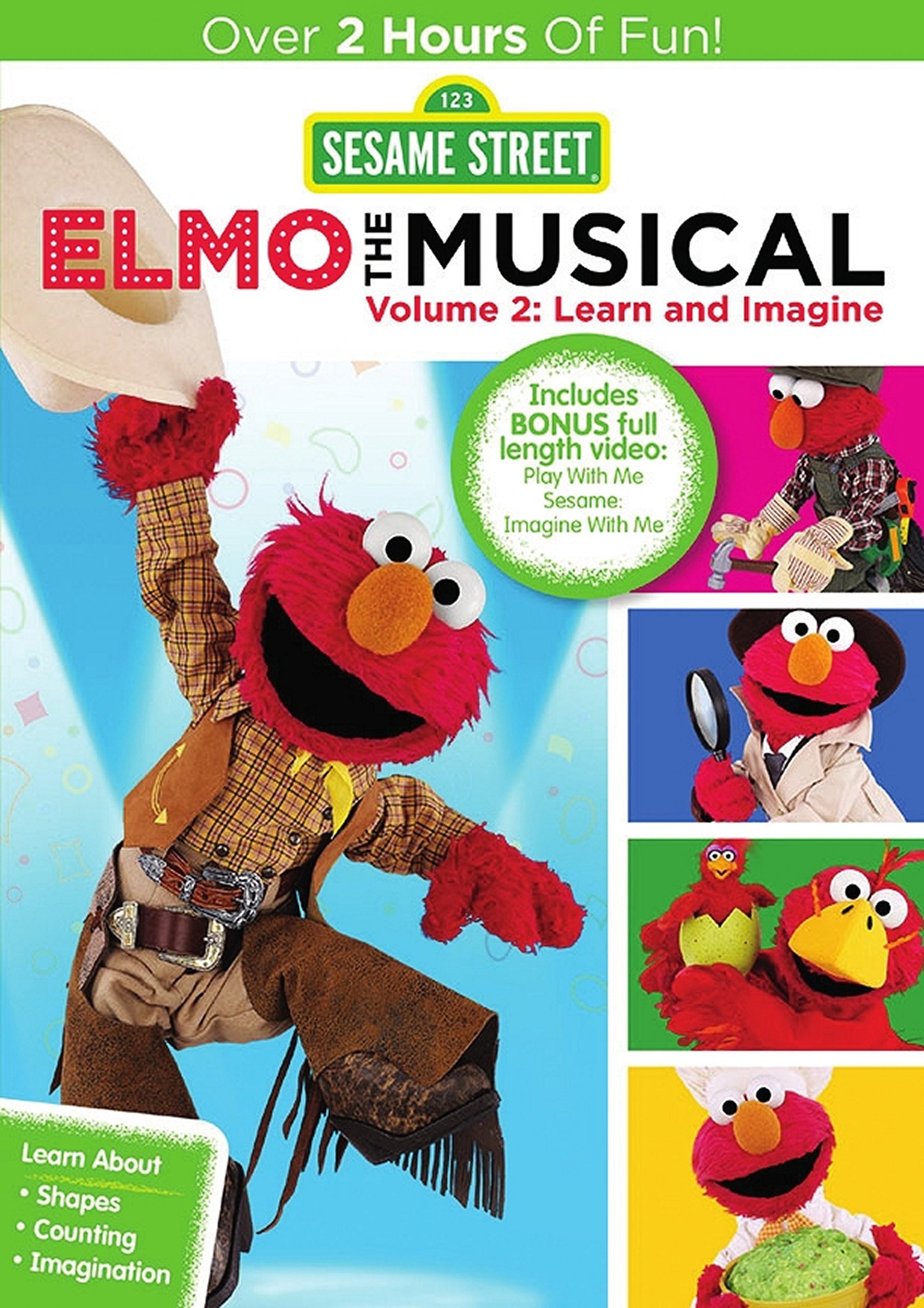 【中古-非常に良い】Sesame Street: Elmo the Musical: Volume 2: Learn and Imagine [DVD]