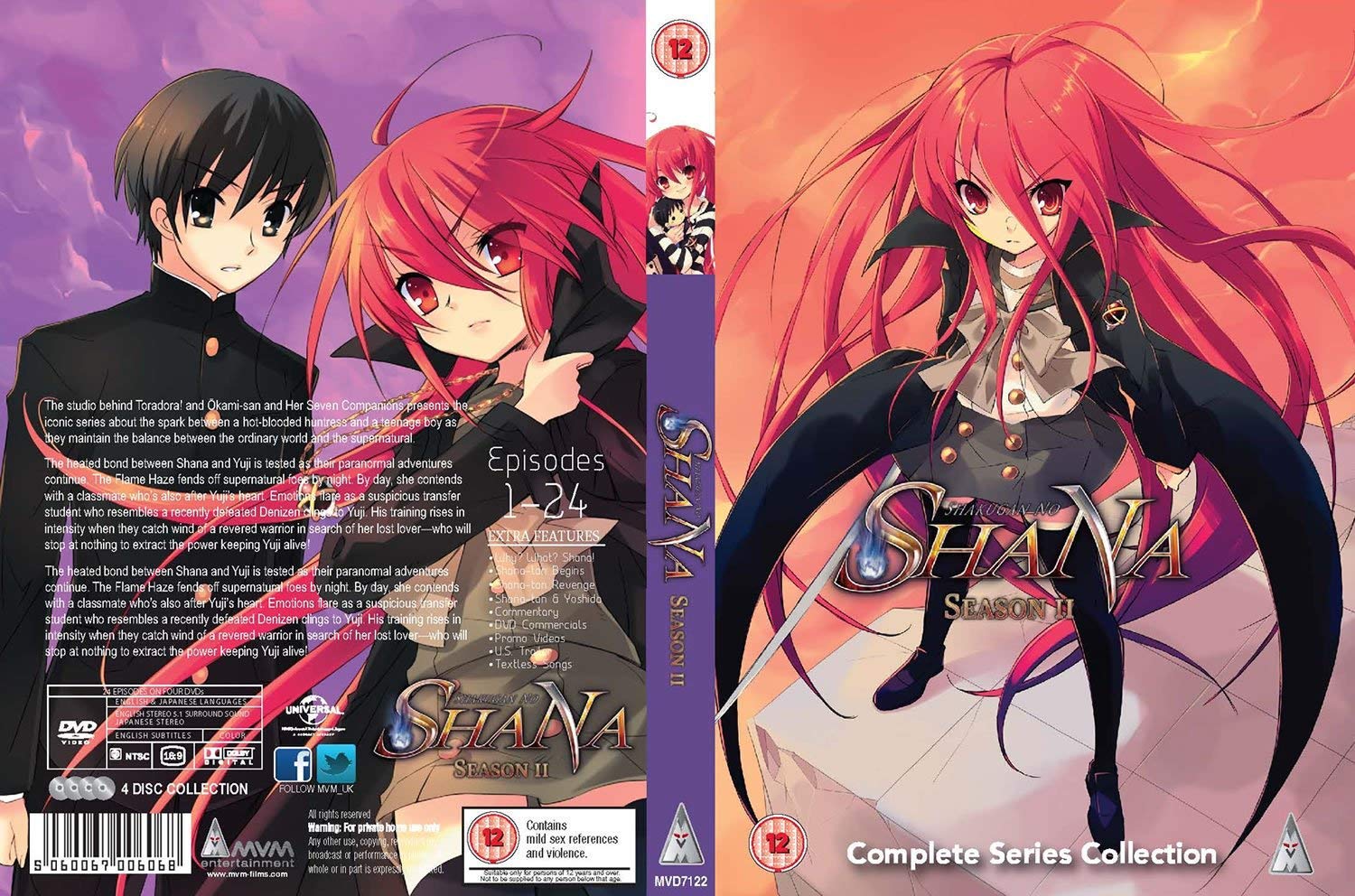 【中古-非常に良い】灼眼のシャナII DVD アニメ [PAL] [UK Import]