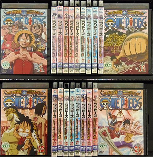 【中古】ONE PIECE ワンピース 9thシーズン エニエス・ロビー篇 [レンタル落ち] 全21巻セット [マーケットプレイスDVDセット商品]