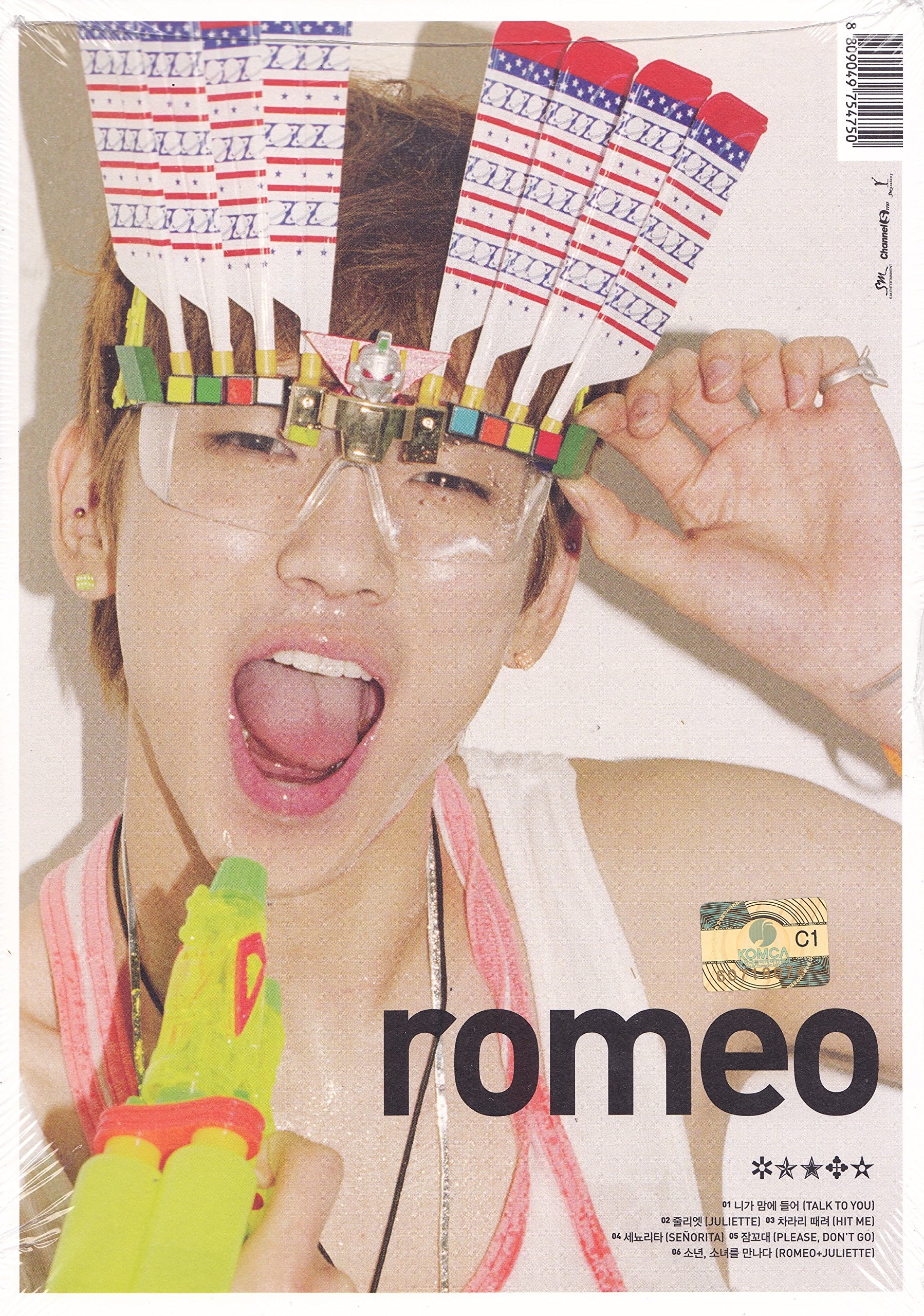 【中古】SHINee 2nd Mini Album ROMEO キー ジャケット Ver.