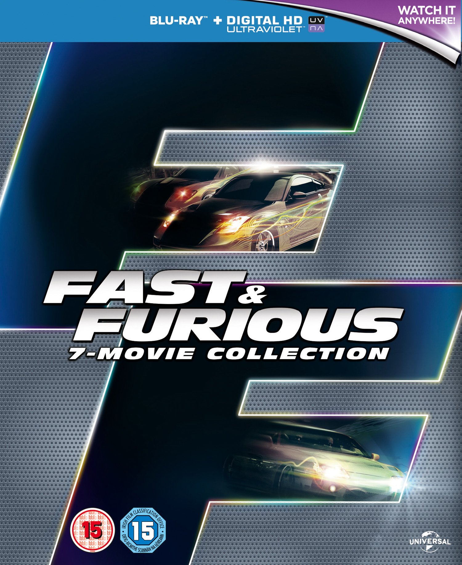 【中古】Fast & Furious 1-7 [Blu-ray] [Region Free]｜ムジカ＆フェリーチェ店