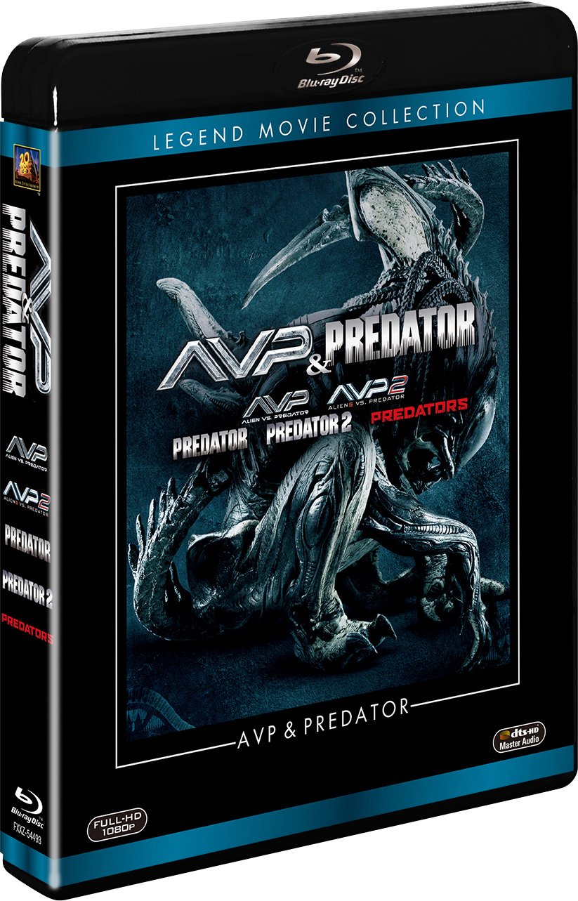 【中古-非常に良い】AVP＆プレデター　ブルーレイコレクション(5枚組) [Blu-ray]